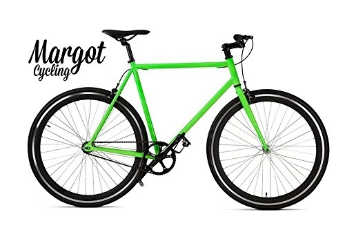 Bicicletas de carretera : Margot Cycling Europa Bici Fixie – Fixed Bike Modelo: Dragonfly. Talla: 58