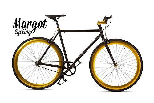Bicicletas de carretera : Margot Cycling Europa Bici Fixie – Fixed Bike Modelo: Eldorado. Talla: 54