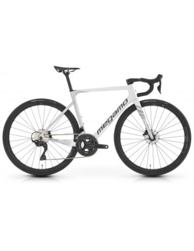 Bicicletas de carretera : Megamo Bicicleta de carreras PULSE ELITE 20 disco carbono 105 12v 2024 - Blanco, L