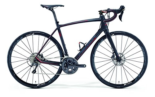 Bicicletas de carretera : Merida Ride 7000 DISC - Bicicleta de carreras (28", 52 cm), color negro