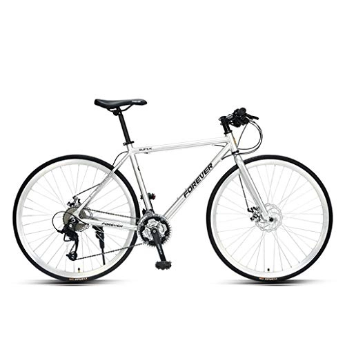 Bicicletas de carretera : Mountain Bike Bicicleta De Carretera De Suspensin Total con Freno De Disco, Anillo De Aluminio De Doble Capa / Bicicleta con Marco De Acero De Alto Carbono GH