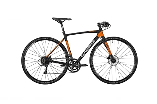 Bicicletas de carretera : Nueva bicicleta de carretera modelo 2021 White Modoc Flat B Sora color negro / naranja talla M