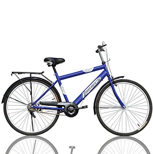 Bicicletas de carretera : P.CHUXIN Bicicleta De Patrulla De Cercanías para Hombre De 26 Pulgadas, Bicicleta De Movilidad Tripulada Clásica para Miembros Cruzados (B)