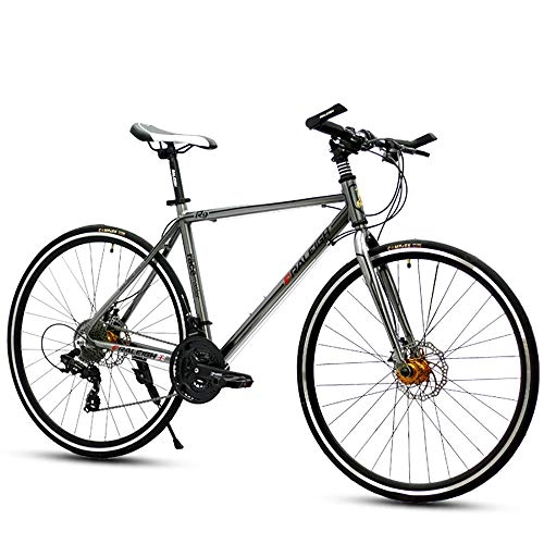 Bicicletas de carretera : TDPQR 700c Bicicletas de Carretera de aleación de Aluminio, Ultraligero Bicicleta de Carretera de Velocidad Variable de 30 velocidades, Ciclismo de Deportes al Aire Libre Bicicleta de Freno de Disco