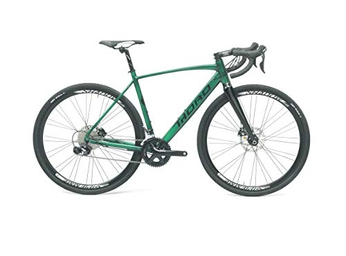 Bicicletas de carretera : THORO - Bicicleta Active-ALU Tiagra 2 x 10 (53-L, Verde-Negro)