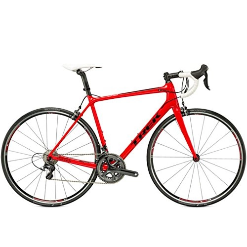 Bicicletas de carretera : Trek Emonda Sl 6 - Bicicleta de Carreras (Carbono, 2015, Rh 54), Color Rojo y Negro
