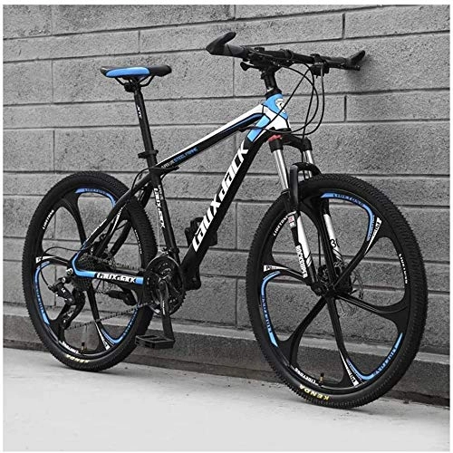 Bicicletas de montaña : 26" MTB Front Suspension 30 Speed Gears Mountain Bike with Dual Oil Brakes Black