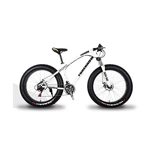 Bicicletas de montaña : ACDRX - Bicicleta de montaña para hombre de 26 pulgadas, de acero de alto carbono Hardtail bicicleta de montaña, asiento ajustable, 21 velocidades