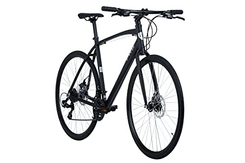 Bicicletas de montaña : Adore FWD-Bicicleta de Fitness, Altura, Color Negro, Unisex Adulto, 28 Zoll, 53 cm