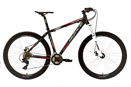 Bicicletas de montaña : Agece Scape Suntour XCT Bicicleta, Hombre, Negro / Rojo, 19