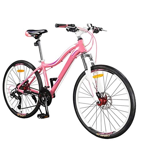 Bicicletas de montaña : AI CHEN Bicicleta de montaña Aleacin de Aluminio Palin Drum Doble Freno de Disco Low Span Frame Ladies 27 Speed