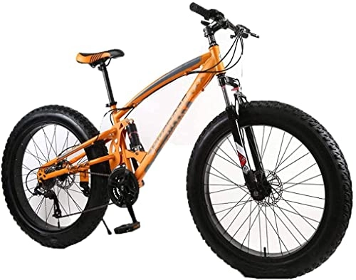 Bicicletas de montaña : ASDF Bicicleta de montaña para Adultos - Bicicleta de montaña, para Freno de Disco Doble Bicicleta de Playa Bicicleta de Nieve Luz de Acero de Alto Carbono Bicicleta de montaña de 26 Pulgadas, pa