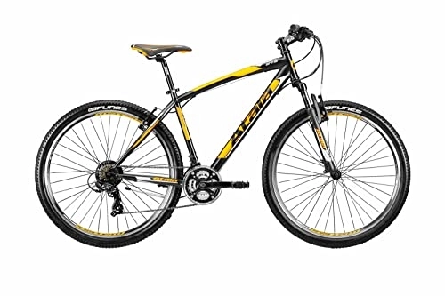 Bicicletas de montaña : ATALA - Bicicleta de montaña Starfighter 2019 27.5" VB, 21 velocidades, Talla L 20" 180 cm a 195 cm, Color Negro y Naranja