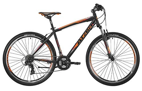 Bicicletas de montaña : ATALA - Bicicleta de montaña Starfighter 2019 27.5" VB, 21 velocidades, Talla M 18" 170 cm a 185 cm, Color Negro y Naranja