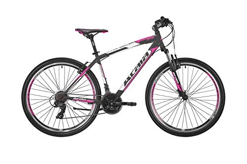 Bicicletas de montaña : Atala - Bicicleta de montaña Starfighter modelo Lady 2020 de 27, 5 pulgadas, 21 velocidades, talla S de 16 pulgadas (hasta 160 cm), color negro y fucsia