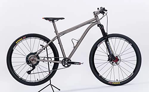 Bicicletas de montaña : ATCN Bicicleta de titanio para adultos y niños.
