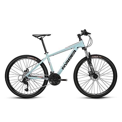 Bicicletas de montaña : Bananaww Bicicleta de Montaña con Ruedas de Radios de 24 / 26 Pulgadas, Marco de Aluminio, 27 Velocidades, Freno de Disco, Horquilla de Suspensión, Adulto MTB Bicicleta