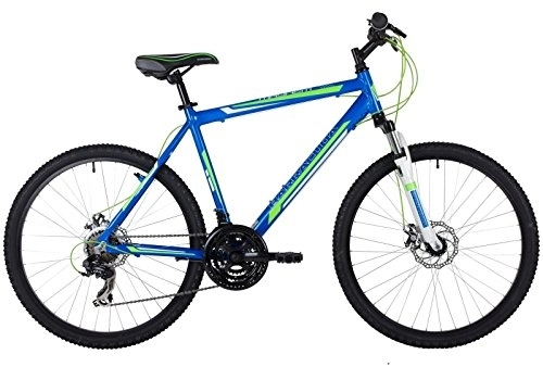 Bicicletas de montaña : Barracuda Mayhem 26 Inch Front Suspension Unisex Mountain Bike Blue (Blue)