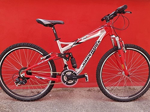 Bicicletas de montaña : Bicicleta Bicicleta 26Cinzia Redstar jumpertrek Full Suspension de aluminio 21V