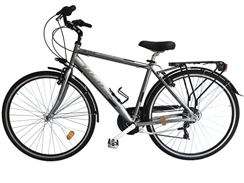Bicicletas de montaña : Bicicleta de ciudad City Bike 28 Welter Active Color Gris Ultralight Talla única (170 – 185 cm)