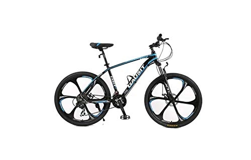 Bicicletas de montaña : Bicicleta de Montaña Bicicleta Rígida Unisex Bicicleta de Montaña 24 / 27 / 30 Velocidades 26 Pulgadas Ruedas de 6 Radios Bicicleta de Cuadro de Aluminio con Frenos de Disco Y Horquilla de Suspensión