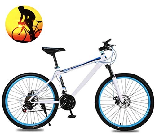 Bicicletas de montaña : Bicicleta de montaña, bicicleta urbana plegable para hombres y mujeres Freno de 21 velocidades Frenos de disco doble Bicicleta de asalto Bicicleta de campo traviesa para estudiantes de 26 pulgadas