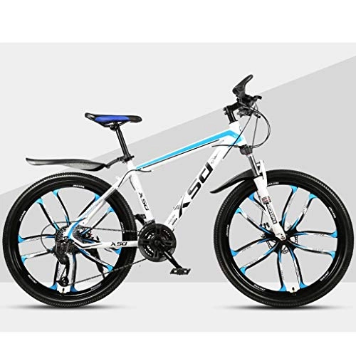Bicicletas de montaña : Bicicleta de montaña Mountainbike Bicicleta 26 pulgadas de bicicletas de montaña de 21 / 24 / 27 / 30 plazos de envío marco ligero de aleación de aluminio Integral suspensión de la rueda completa del freno