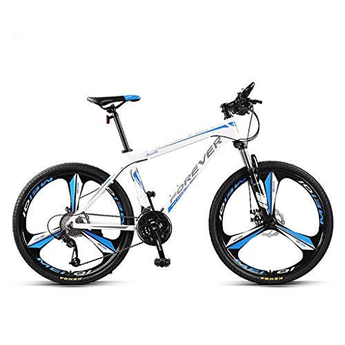 Bicicletas de montaña : Bicicleta de montaña Mountainbike Bicicleta Bicicleta de montaña, bicicletas marco de aluminio de aleación, doble freno de disco delantero y de bloqueo Tenedor, de 26 pulgadas de ruedas, velocidad 27