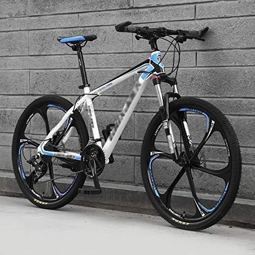 Bicicletas de montaña : Bicicleta De MontañA, para Adultos De 24 / 26 Pulgadas con 21 / 24 / 27 / 30 Velocidad De Bicicleta De MontañA Ligera con SuspensióN Completa Freno De Disco De Horquilla Delantera Adecuado