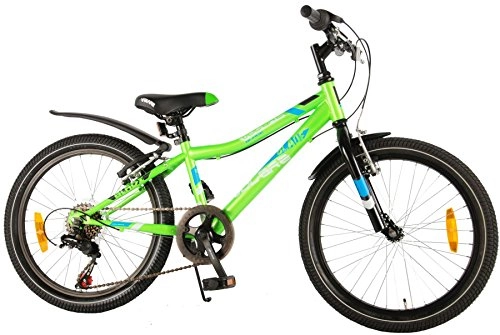 Bicicletas de montaña : Bicicleta Niño 20 Pulgadas Blade Frenos Alloy al Manillar y Shimano de 6 Velocidades 95% Montada Verde