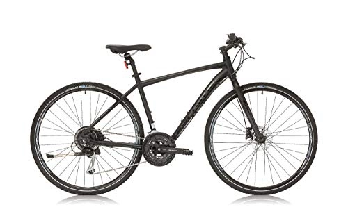 Bicicletas de montaña : BIKE SPORT LIVE ACTIVE Sprint SINTERO Bicicleta para Hombres para Ciudad Tamao de Rueda 28" Tamao del Marco 440 mm Tenedor rgido (Negro Matte / Negro)