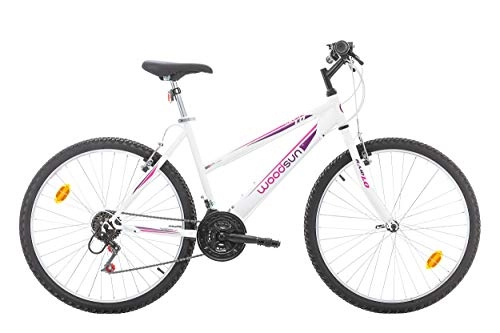 Bicicletas de montaña : Bikesport ENERGY Bicicleta de montaña para mujer, rueda 26 pulgadas, Shimano 21 velocidades ENTREGA ANTES DE NAVIDAD, HASTA 4-6 DÍAS LABORALES (Brillo azul)