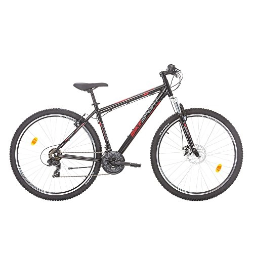 Bicicletas de montaña : Bikesport HI-Fly Bicicleta de montaña, Hombre, Black Gloss, XL