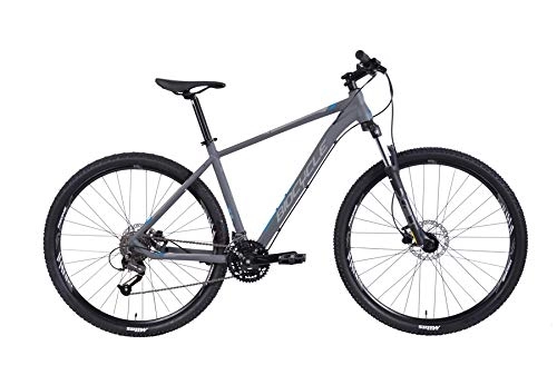 Bicicletas de montaña : Biocycle Kols Bicicleta, Adultos Unisex, Gris / Azul, S