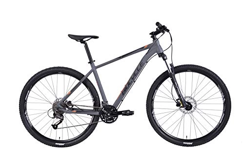 Bicicletas de montaña : Biocycle Kols Bicicleta, Adultos Unisex, Gris / Rojo, L