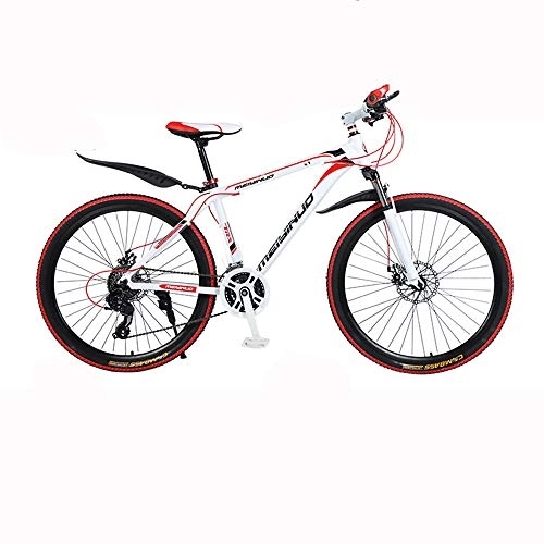 Bicicletas de montaña : BIU Bicicleta De Montaña De 26 Pulgadas, Bicicleta De Aleación De Aluminio con Marco De Acero Al Carbono con Cambio, Bicicleta De Carretera De Doble Freno para Adultos, 1, 21 Speed