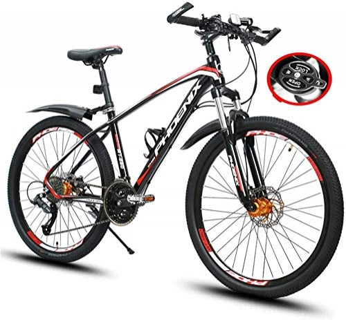 Bicicletas de montaña : BUK Bicicleta Montaña, Trekking Bicycle Cross 26Inch Aluminum Frame Bicycle Fork Suspension with Variable Speed ​​Bicycle