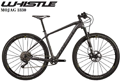 Bicicletas de montaña : ciclos puzone Whistle mojag 1830Gama 2019, Anthracite- Black Matt, 48 CM - M