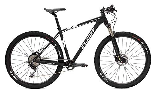 Bicicletas de montaña : CLOOT Bicicleta montaña 29" Negra Prolevel Monoplato 11-42 Shimano Deore- Horquilla Aire (Talla M (164-177))