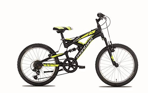 Bicicletas de montaña : CRX Bicicleta MTB Full Suspension, 20" para nios