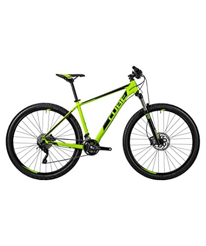 Bicicletas de montaña : Cube Attention SL 29R TWEN tyniner Mountain Bike 2016, color - kiwi´n´black, tamaño 17", tamaño de rueda 29.00 inches