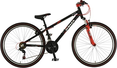 Bicicletas de montaña : Dawes Bullet HT Bicicleta, Juventud Unisex, Negro, 26" Wheel, 13" Frame