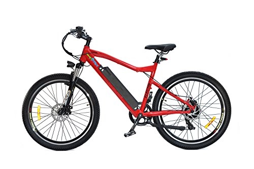 Bicicletas de montaña : ELECTRI MTB eléctrica baldaattack Color Rojo