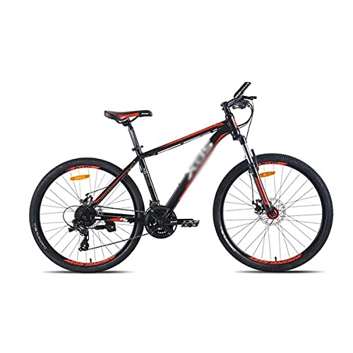 Bicicletas de montaña : FBDGNG Unisex adulto doble suspensión 24 velocidad bicicleta de montaña marco de aleación de aluminio 26 pulgadas rueda (color: azul)