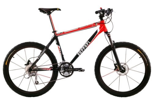 Bicicletas de montaña : FERRARI CX50-S - Bicicleta de montaña Enduro, Color Rojo