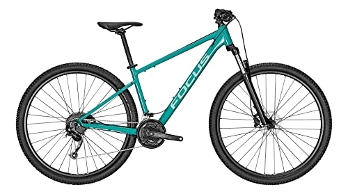 Bicicletas de montaña : Focus Whistler 3.6 Mountain Bike 2022 (29" L / 46 cm, azul verde)