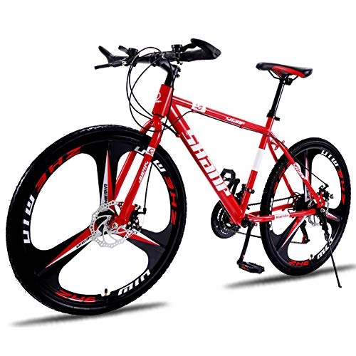 Bicicletas de montaña : FXMJ Bicicleta de montaña de 26 Pulgadas, Bicicleta de MTB con 3 Ruedas de Corte, Bicicleta de montaña para Todo Terreno para Hombres, Mujeres y Adultos, Carga máxima de 120 kg, 30 Speed