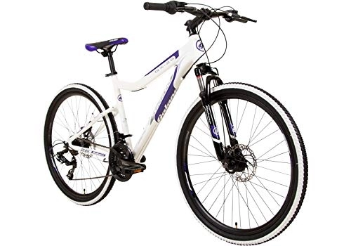Bicicletas de montaña : Galano GX-26 - Bicicleta de montaña para mujer (26 pulgadas, 38 cm), color blanco