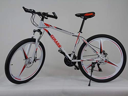Bicicletas de montaña : GEMARN Bicicleta MTB o carretera, Unisex (rojo), alta calidad de acero hecho