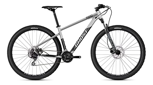 Bicicletas de montaña : Ghost Kato Essential 29R Mountain Bike 2022 (XL / 52 cm, gris claro / negro - mate)